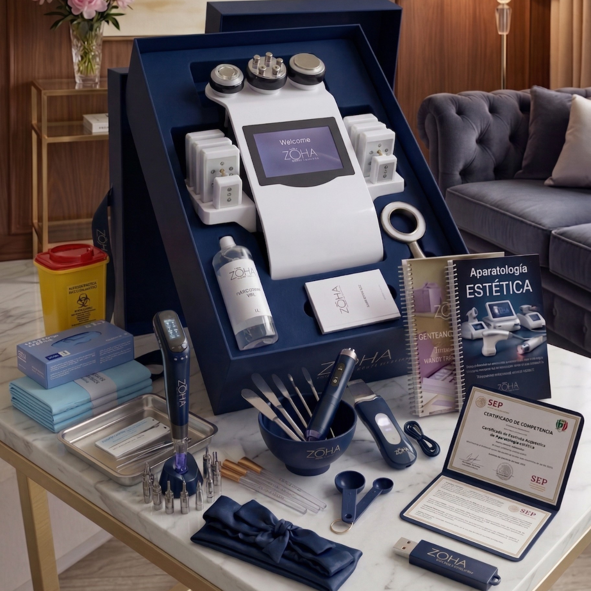 Contenido de la caja